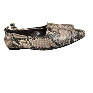French Connection Jaymey Snake Print Flats